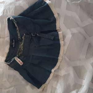 Jean skirt Duchesse size 9 great for swim suit cover up or festival concert!